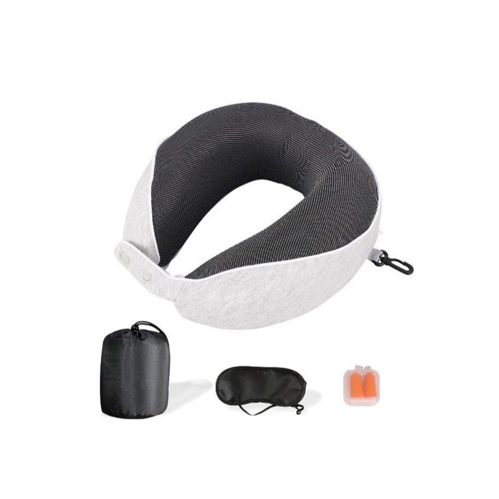 Koovon Travel Pillow Memory Foam Travel Neck Pillow, No Box, No tags